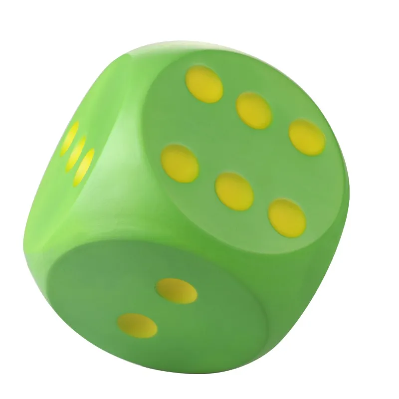 Professional Factory Custom Cheap Soft 15cm Pu Foam Toy Dice Game Buy