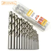 HSS M2 M35 4341 Twist Drill Bits Metal Cutting Jobber Drill Bits DIN338 Fully ground
