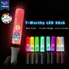 Vocal Concert Glow Sticks LED 15 Color Change Light Stick Baseball Match