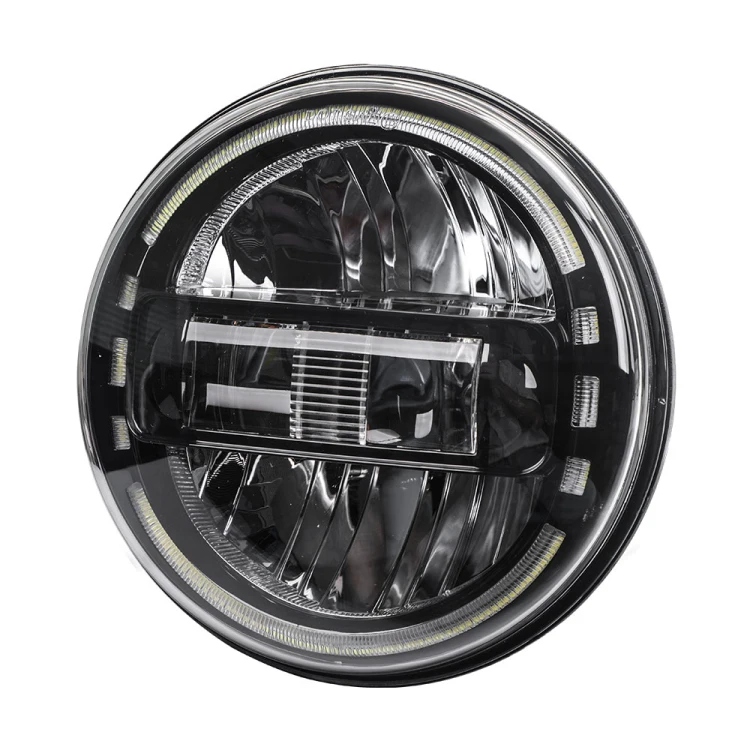DOT approved led headlamp  Halo ring King Kong headlight front light 7 inch for jeep wrangler 2018 JL