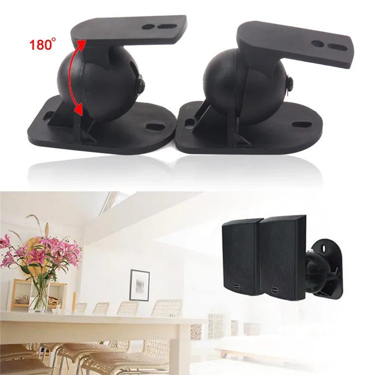 Universal Wall Mount Tv Pc Computer Speaker Brackets Holders Tv Pc Computer Speaker Brackets Holders