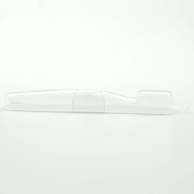 Premium Travel Manual Toothbrush with Rectangular Brush Head with Ultra Soft Bristles toothbrush case