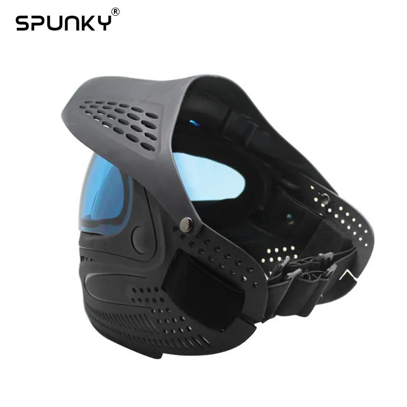 Tactical Airsoft Mask Anti Fog Paintball Mask With Dye I4 Thermal Lens