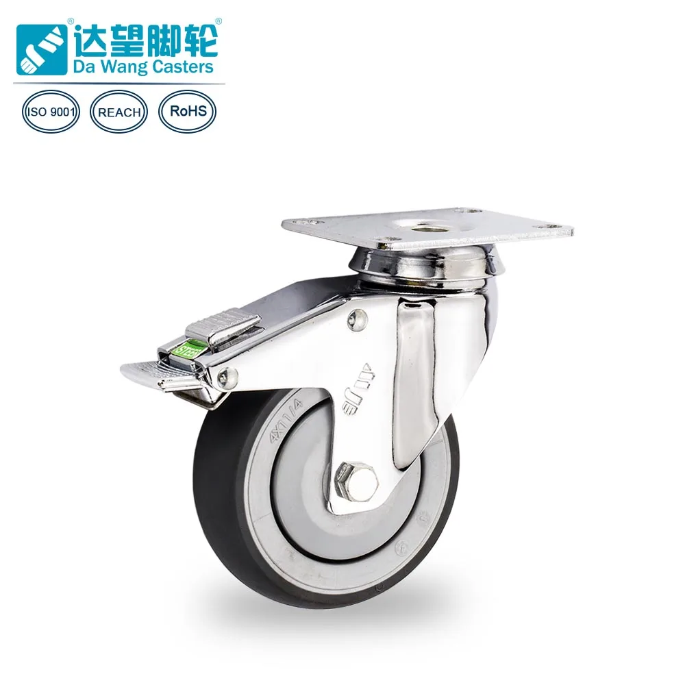 plastic trolley wheels price