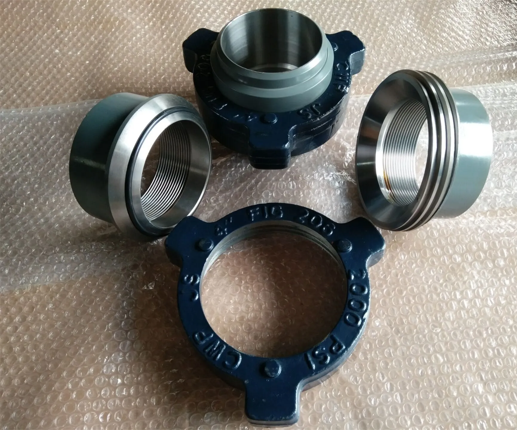 Api Iso9001 Female Male Threaded Welding Carbon Steel Fmc Weco