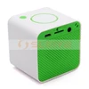 3W Mini Small Square TF/SD Card Audio Line Portable Wireless Speaker