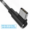 KAKU Intelligent micro usb cable phone charger cable 90 degree bend data line for apple for iphone 6 for iphone 6 6s