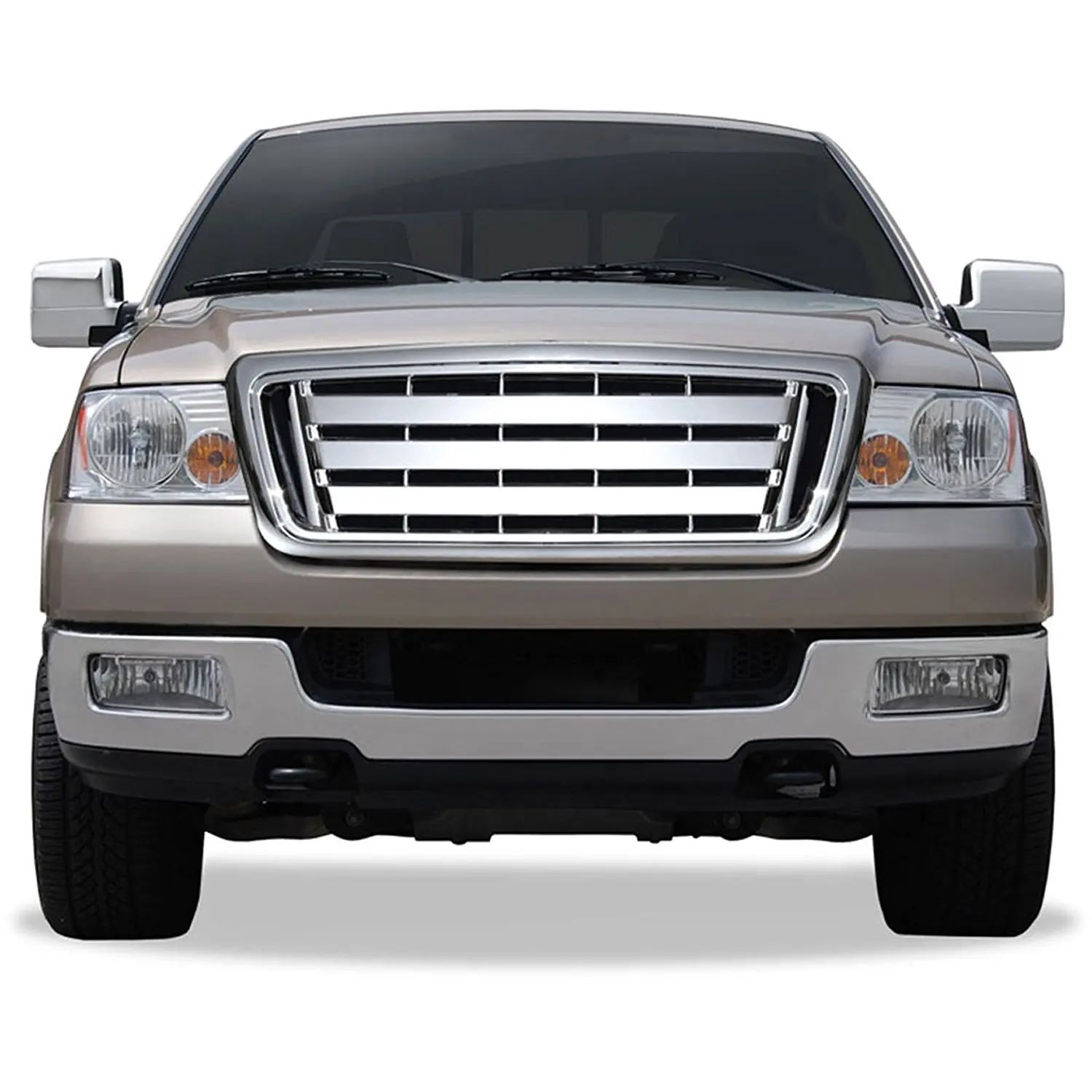 Upper BUMPER COVER Primed for 2004-2006 Ford F-150 and 2004 Ford F-150 Heritage CAPA Certified Front