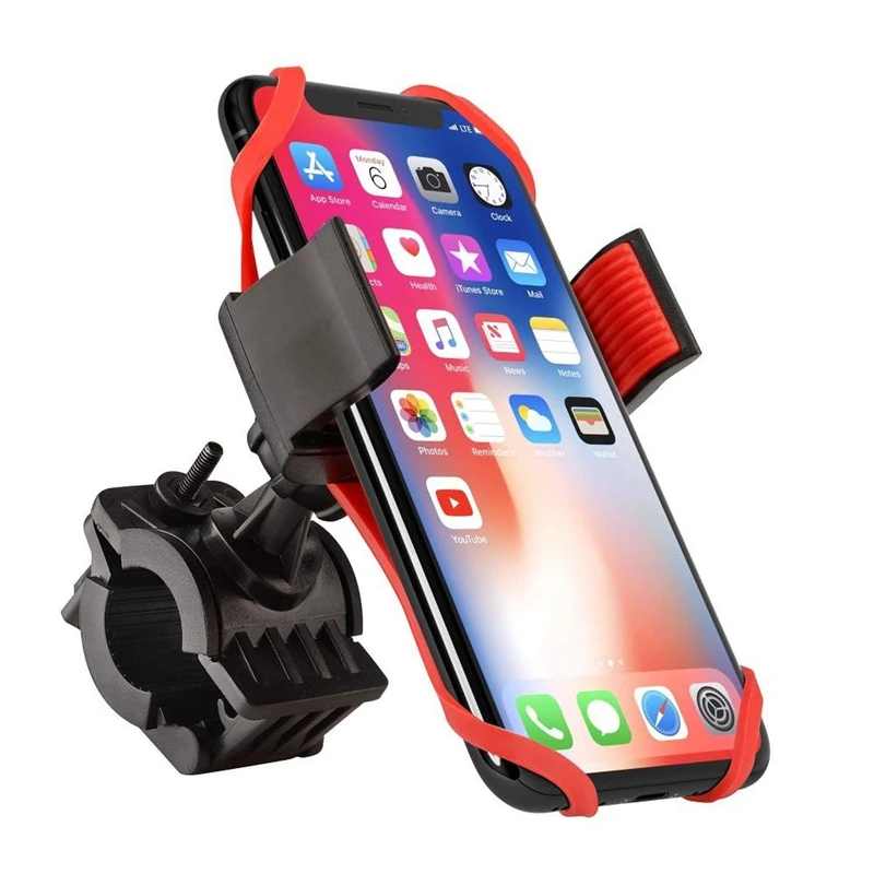 2018 Universal Motorcycle Support Handlebar Bicycle Mobile Mount Bike Phone Holder For Smartphone