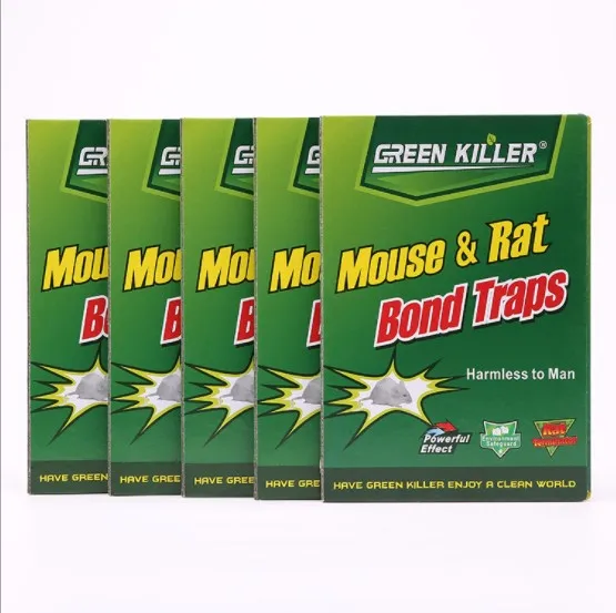 Mouse Mice Board Sticky Traps Rat Glue Catcher Nontoxic Pest Control