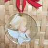 Special PERSONALIZED Carolling Angels Christmas Holiday Colorful Glass Ornament Gifts