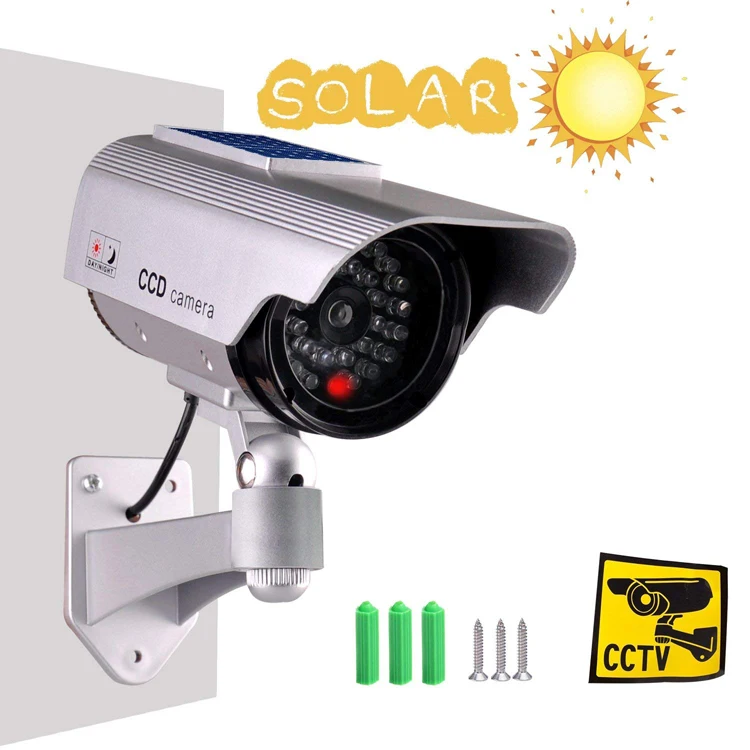 Solar best sale dummy camera