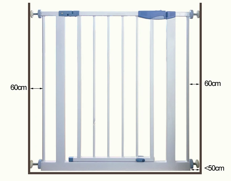 Mamakids Sg01 Metal Baby Safety Gate Stair Gate Easy Open And Lock