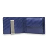Amazon hot sale mens RFID blocking carbon fiber wallet with coin pocket