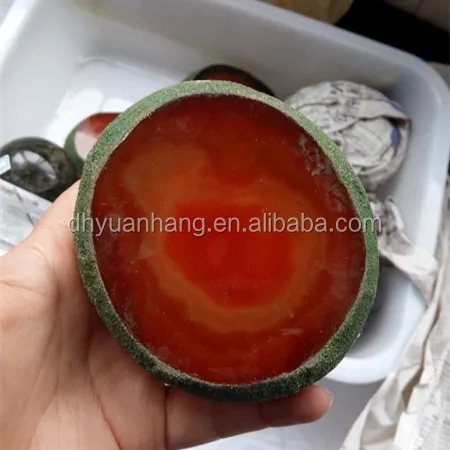 red agate geode