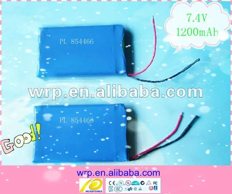 7.4V1200mAh lithium battery pack for camera, projector, interphone, electric gift products etc. 7.4V1200mAh lithium battery pack for camera, projector, interphone, electric gift products etc.