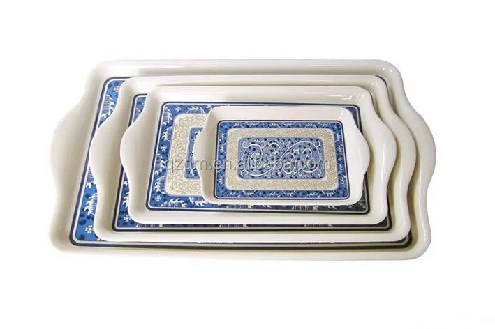 Melamine Tray Set With Custom-Made Design
