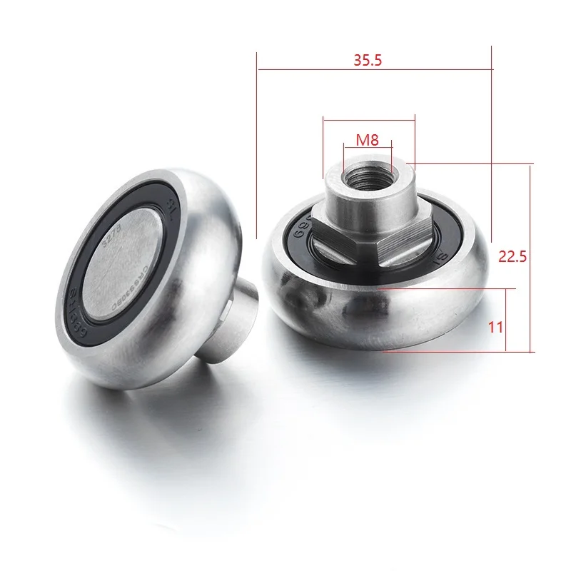 Cr45bc Cr45be M8x35.5x11 Concentric And Eccentric Linear Roller Bearing