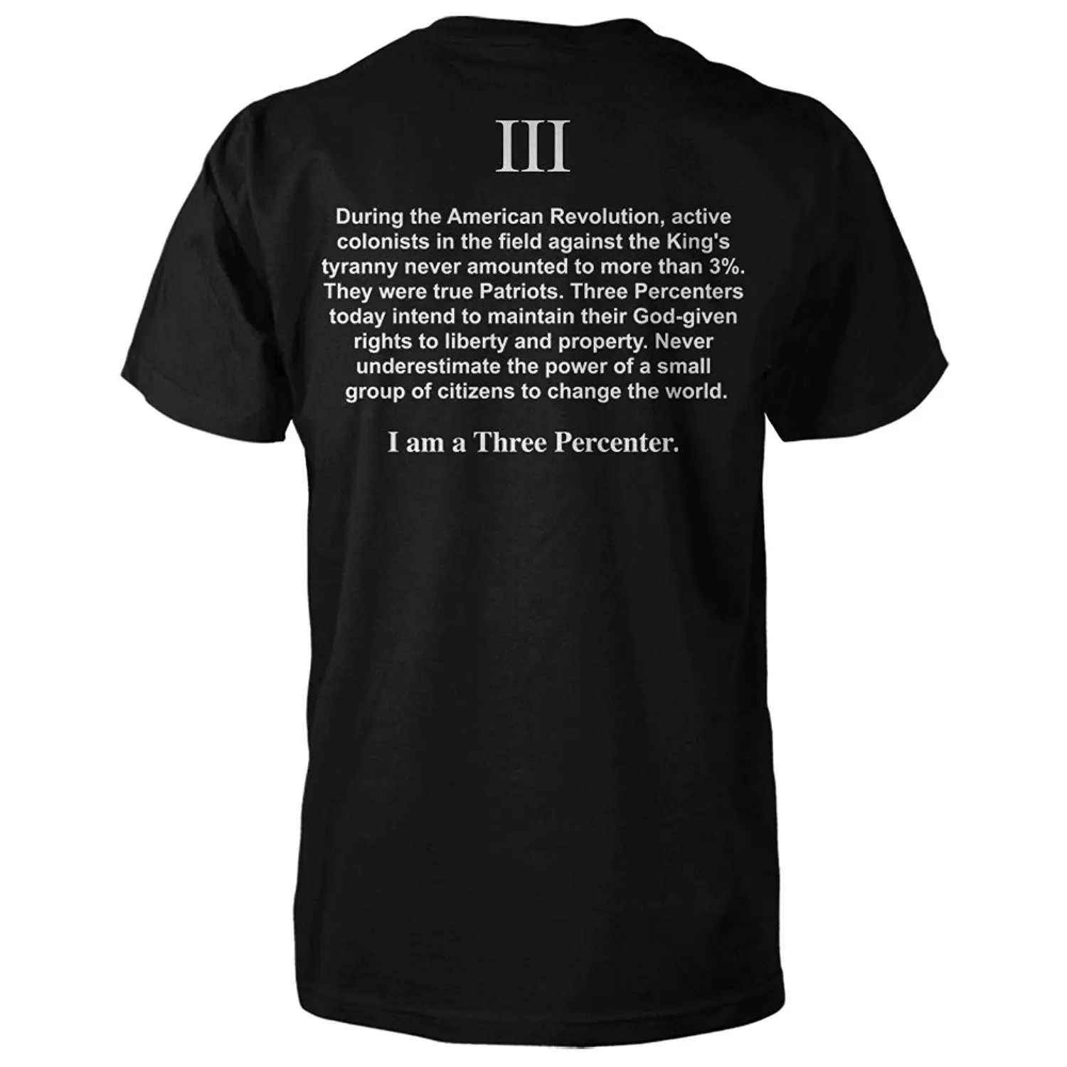 3 percenter shirt