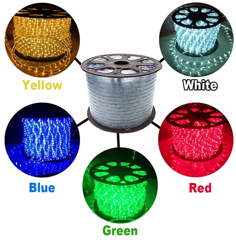 110v Ultraviolet Bright Led Rope Lights With Color Changing Ip 65