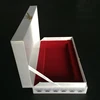 Luxury Gift Ginseng Adaptogan Cordyceps Boxes ,Book Shape Satin Outside Boxes With Red Insert
