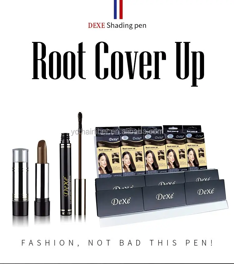 Dexe Temporary Hair Dye Cover Gray Roots Private Label Grey Hair Concealer