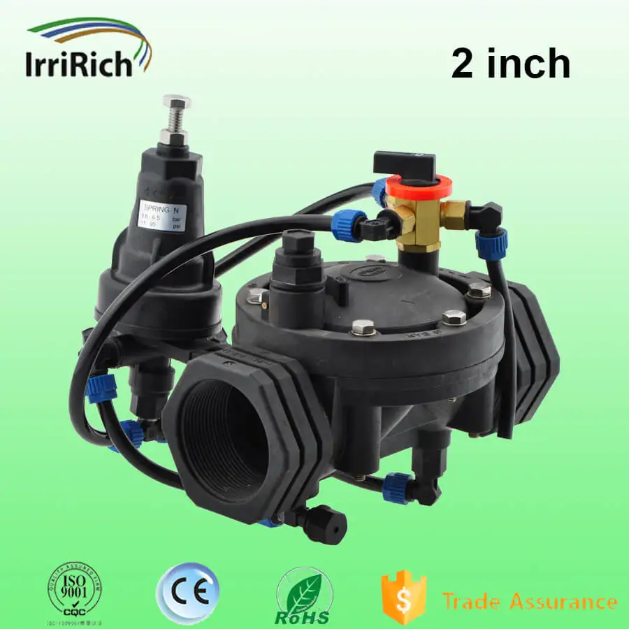 Solenoid Valve 2 Inch Irrigation Control Valve With Pressure Reducing