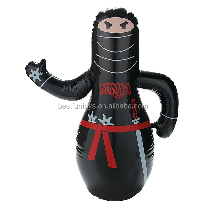 inflatable ninja punching bag