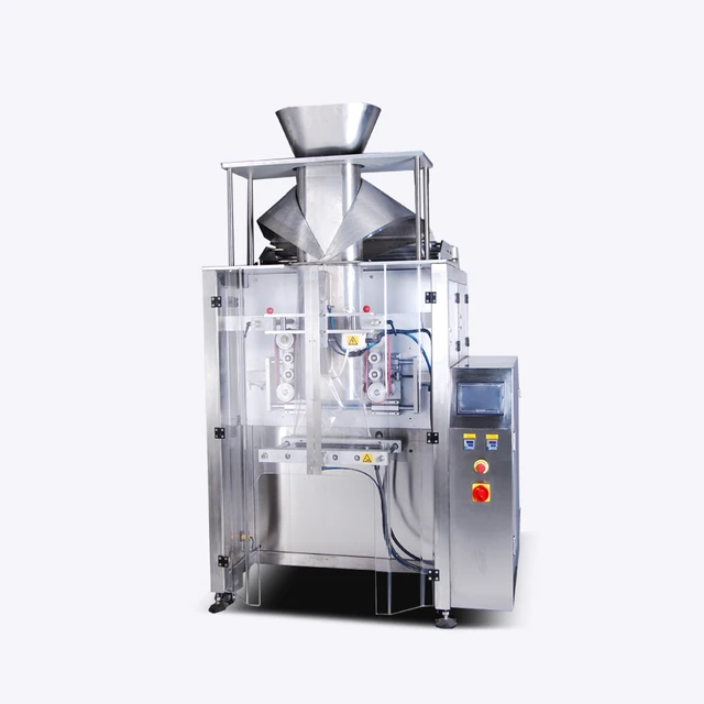 NEW VL-800 snack food packing machine with pillow bag/flat bottom gusset bag automatic foaming/filling/sealing bag machine