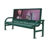 Urban Furniture street advertising bench ,outdoor media display bench China