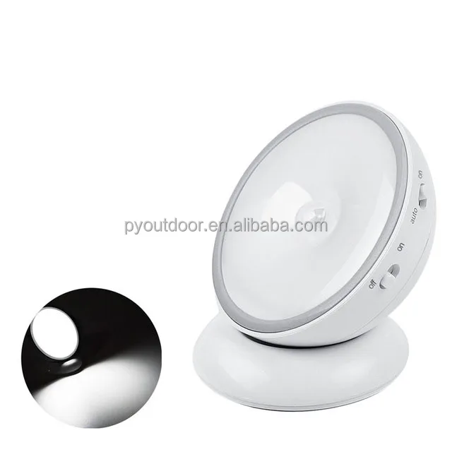 2020   Amazon hot sell 360 Rotating Rechargeable Motion Sensor Indoor Night Light