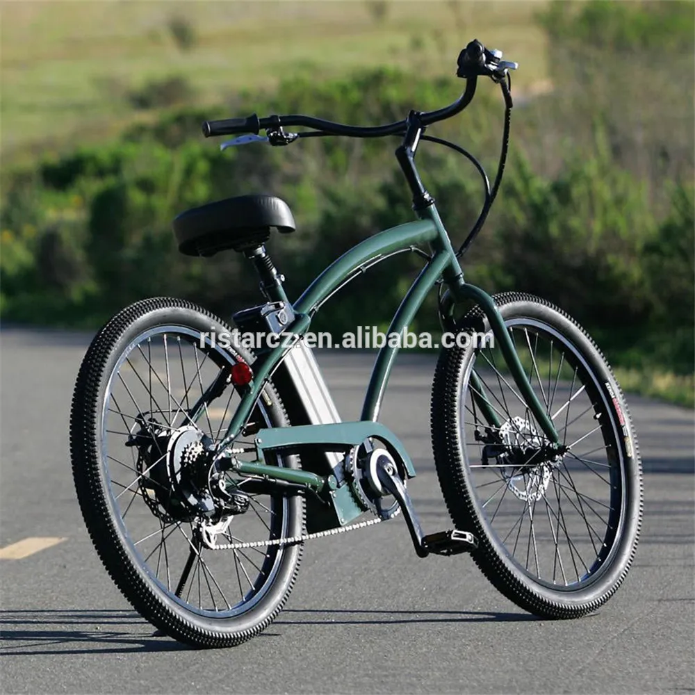 Factory Direct Supply 36v 250w Beach Cruiser Electric Bike With 26 Inch