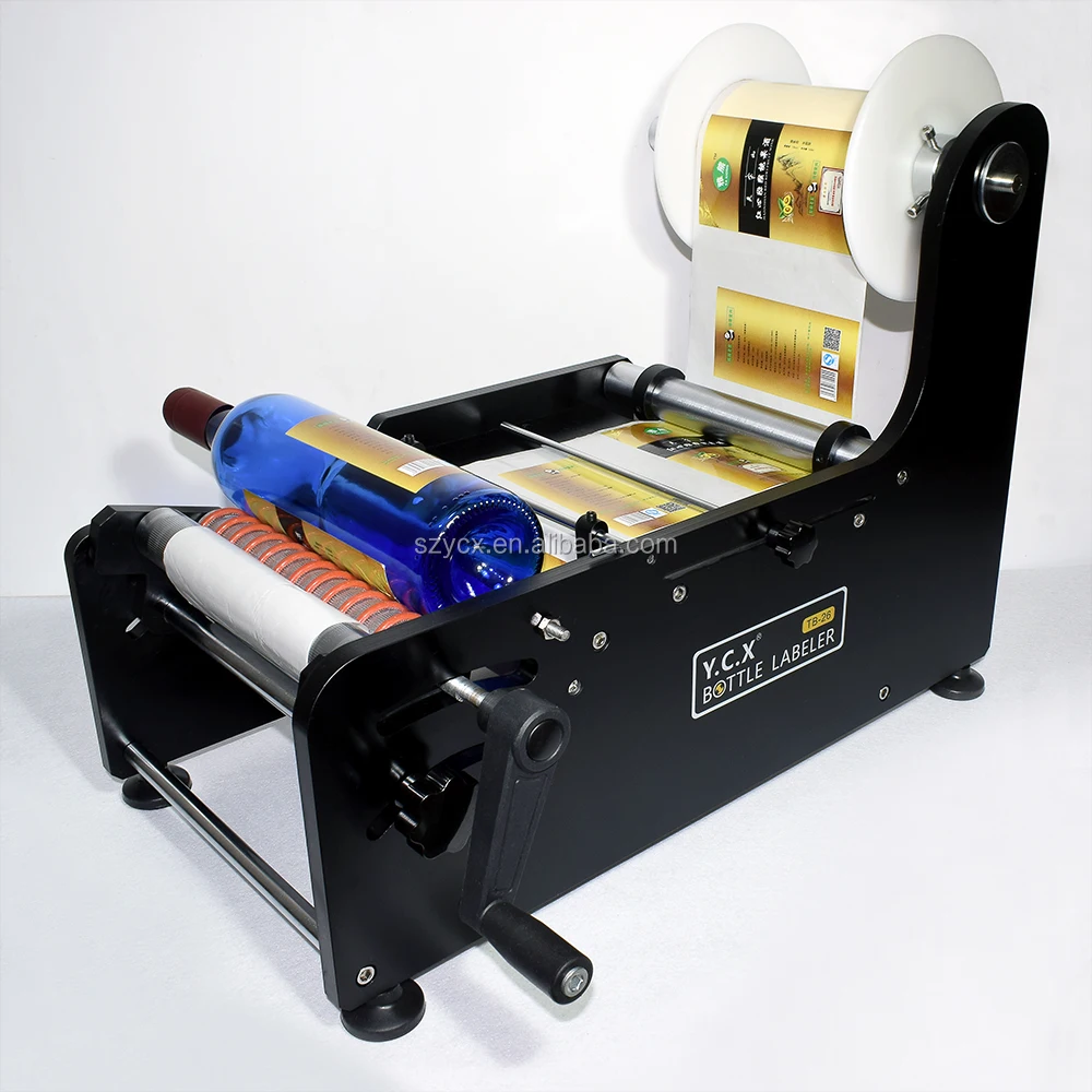 Étiqueteuse Manuel Bouteille Applicateur D'étiquettes Machine TB26Machines à étiquettesID de