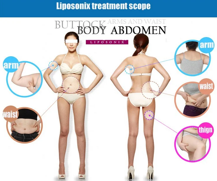 Body Slimming Machine Liposonixed Portable / Liposonixed Hifu Salon Equipment - 