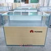 custom cell phone display case mobile phone modern shop counter design