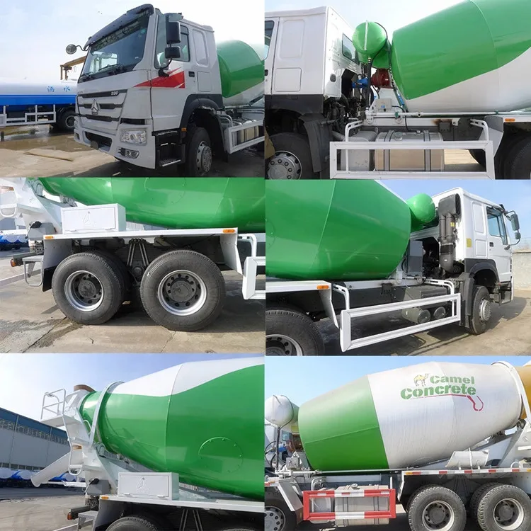Sinotruck 6 Cubic Meters 6x4 Heavy Concrete Mixer Truck