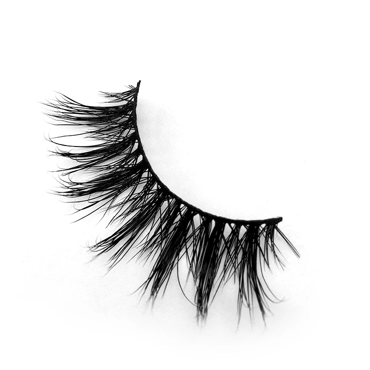 Handmade Real Mink Fur Bottom False Eyelashes Under Eyelash Under