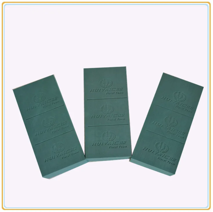 Wet Green Floral Sponge Foam For Flower Arrangement Buy Floral Sponge