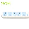 SIASE brand 1.5meters 5way universal power extension socket