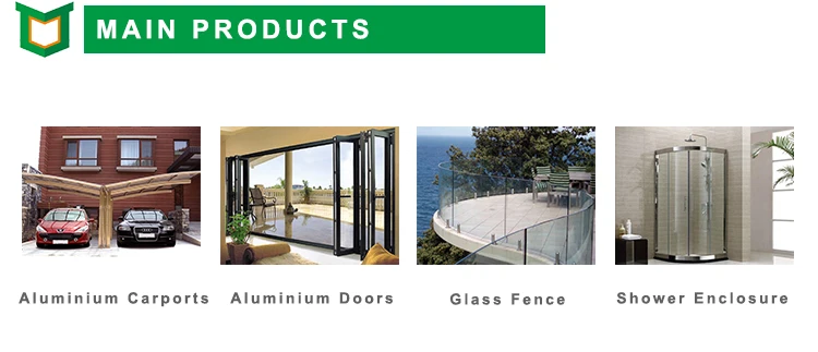 Vertical aluminium sliding window with single/double/triple glazing