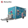 Low budget mobile food trucks van in hot selling ice cream trailer cart for sale