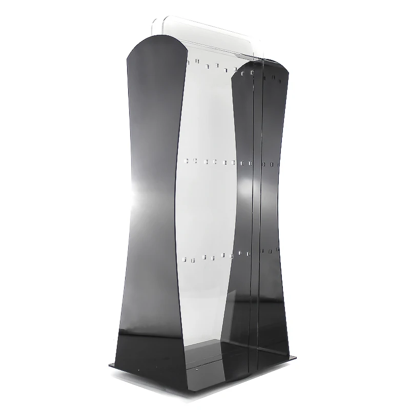 Rotating Counter Acrylic Display Stand For Hanging Mobile Phone