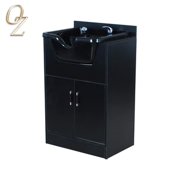 Hair Salon Storage Cabinet With Plastic Shampoo Bowl Buy Hair