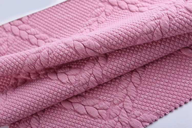 Newest Space Dye Yarn Polyester Rayon Spandex Soft Brushed Knit