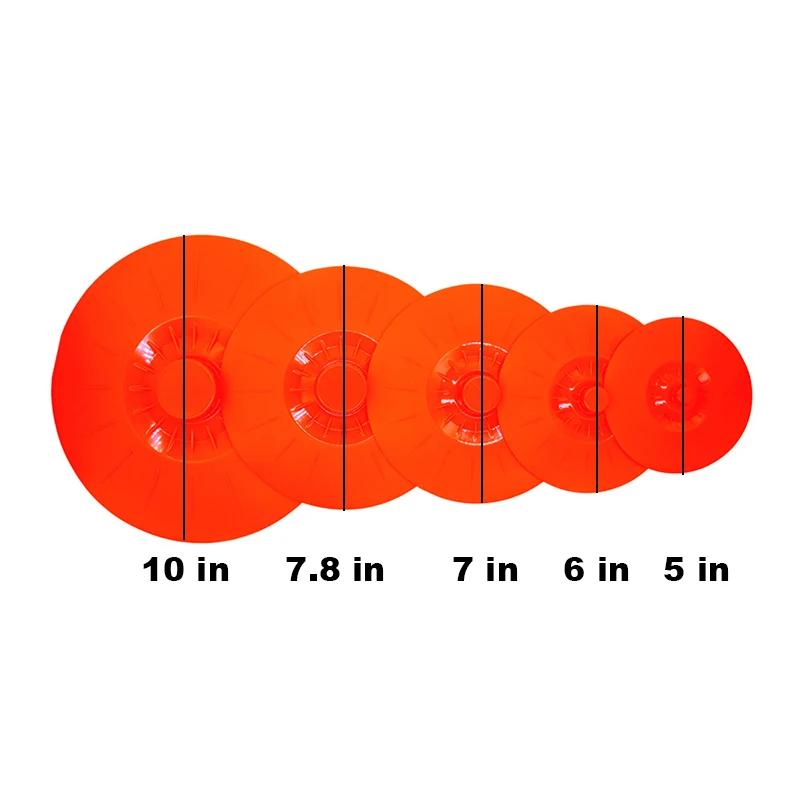 Suction Lids set of 5 size