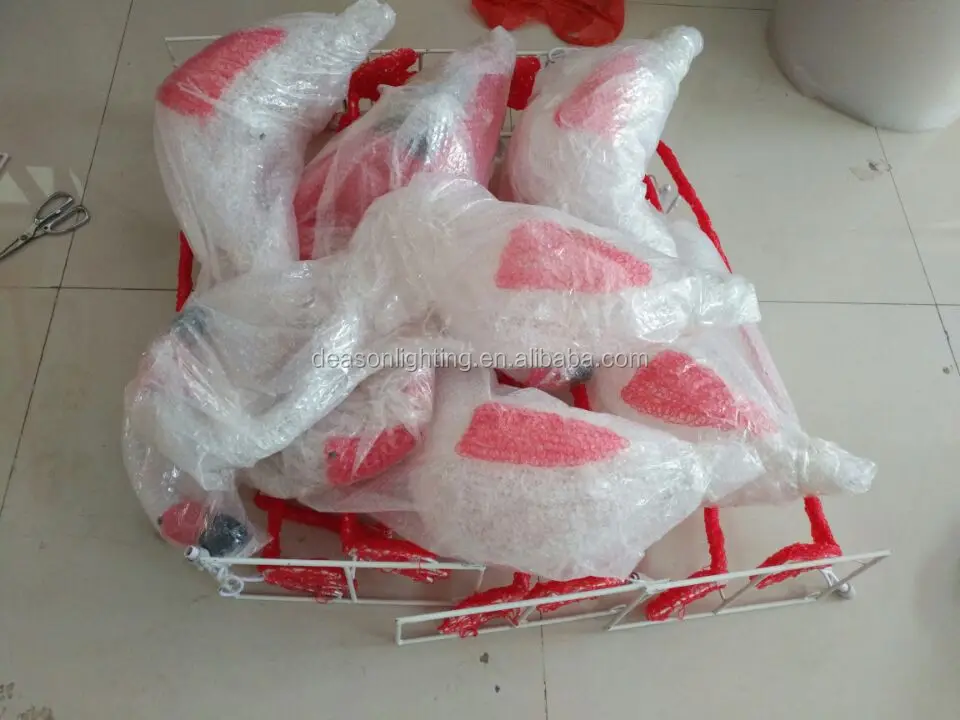 Outdoor Christmas Light Animals - Buy Lighted Flamingo,Lighted Flamingo