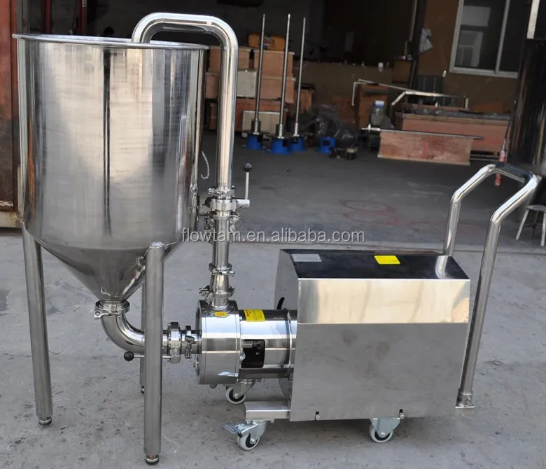 Stainless Steel Sanitary Inline Powder Mixer/inline Blender/viscous