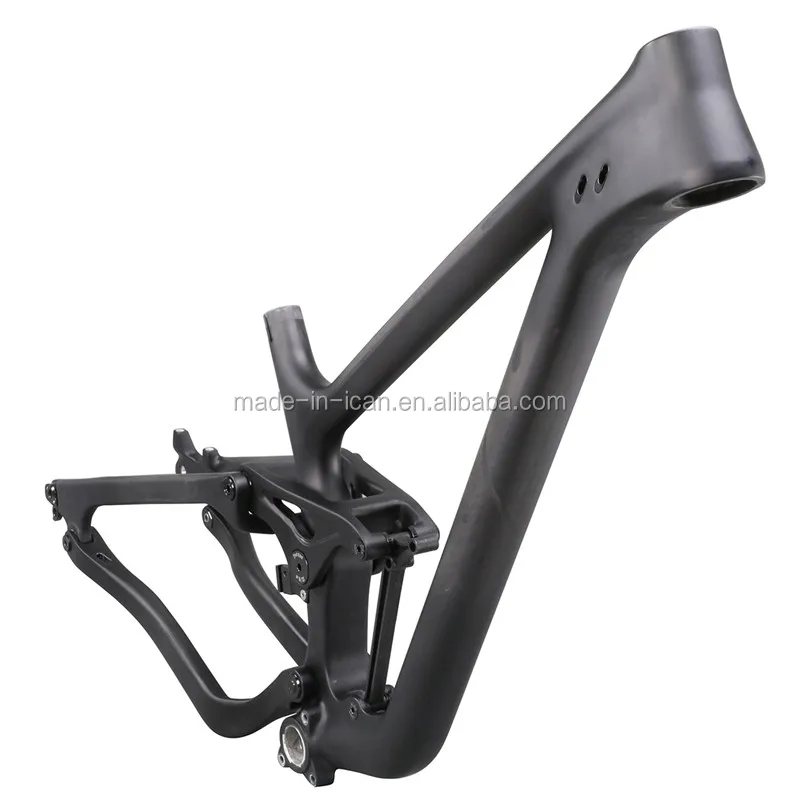 Ican Newest Full Carbon Bike Frame Carbon Mtb Frame 27.5" Full Suspension Xc Mountain Bike