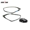 New 2pcs/set ABS chrome head lamp cover for swift