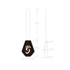 personalized 3d logo skiwear sports cord pull zipper puller